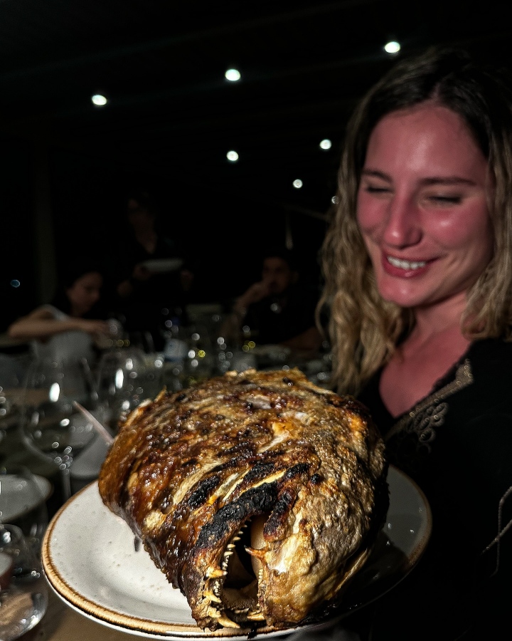 gegrillte zahnbrasse